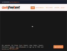 Tablet Screenshot of gsmfastest.com
